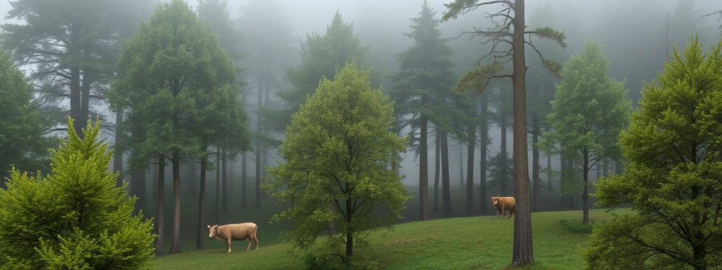 Die Legende der Flüsternden Bäume von Teufen