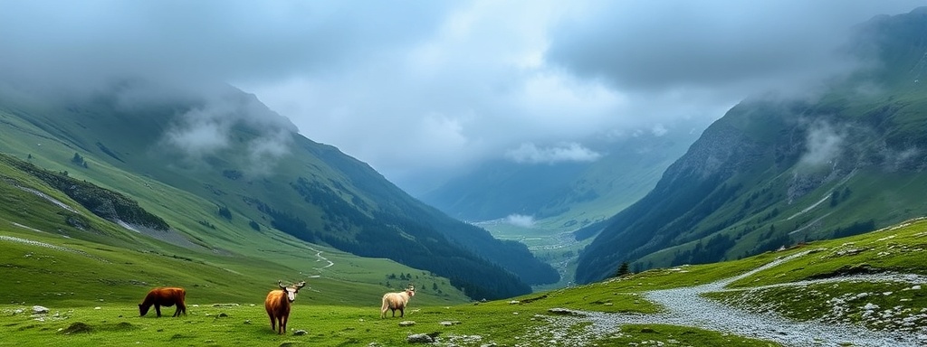 Die Legende der Flüsternden Berge von Medel