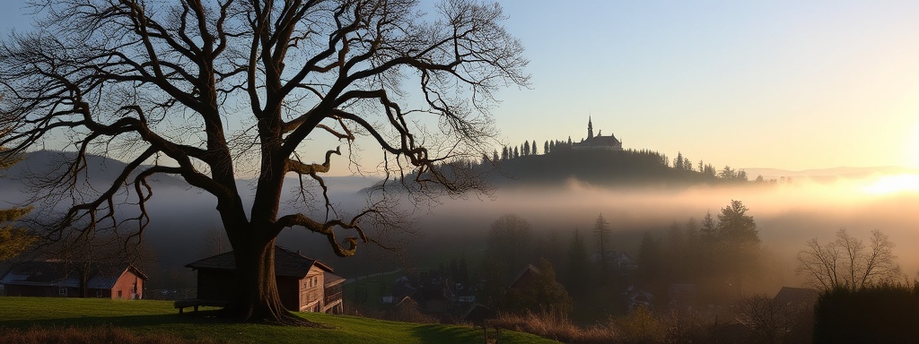 Die Legende der Flüsternden Eiche von Veltheim