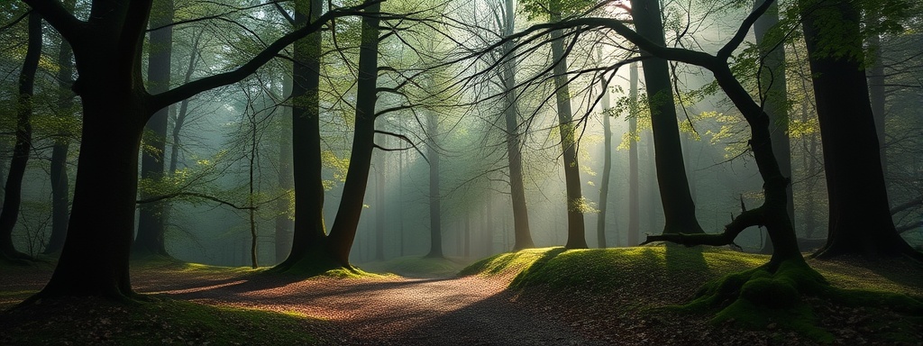 Die Legende der Flüsternden Wälder von Develier