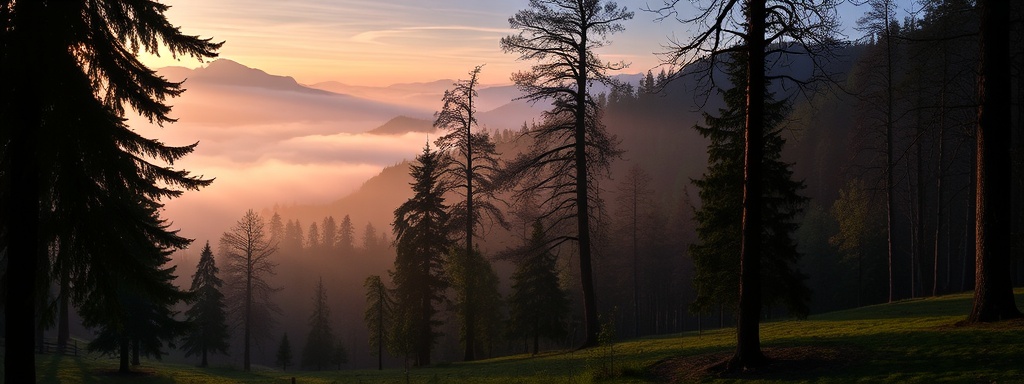 Die Legende der Flüsternden Wälder von Hauterive