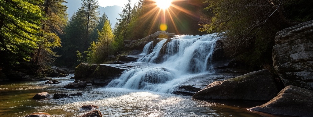 Die Legende der Flüsternden Wasserfälle von Reichenbach