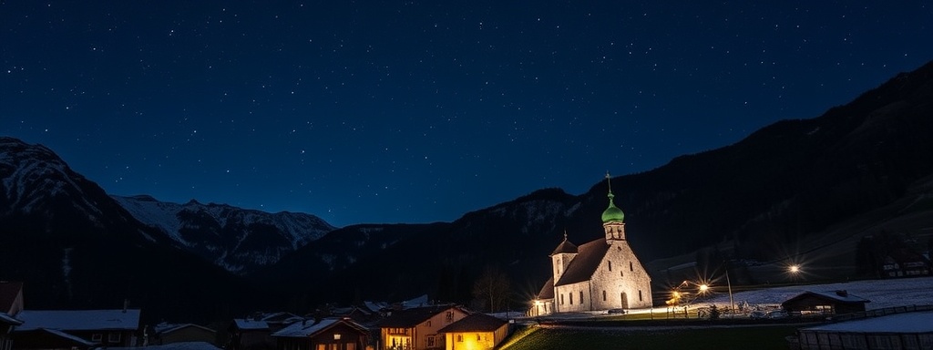 Die Legende der Tanzenden Lichter von St. Stephan