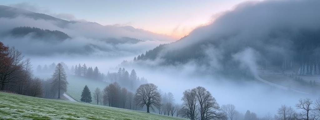 Die Legende des Flüsternden Nebels von Berneck