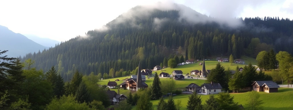 Die Legende des Flüsternden Waldes von L'Abergement