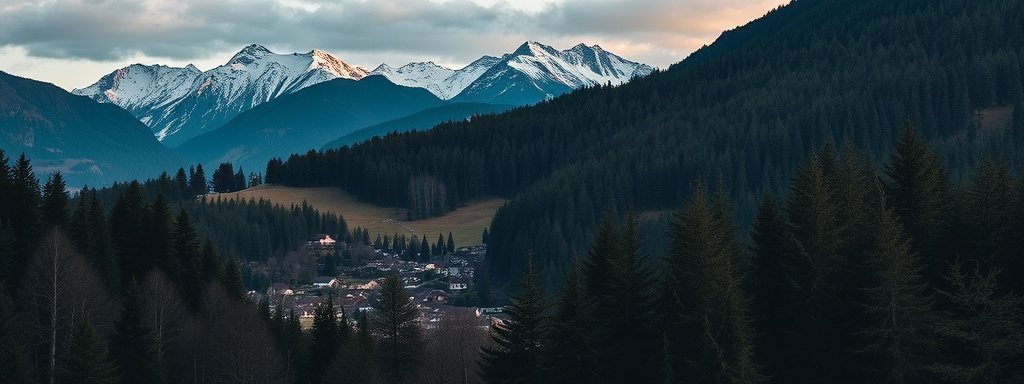 Die Legende des Flüsternden Waldes von Rougemont